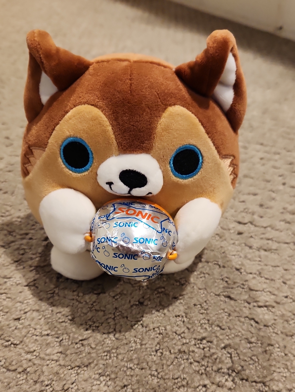 Zuru Snackles Series 2 Lucas Sonic Burger 5" Plush Stuffed Animal